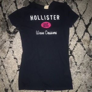 Hollister dark blue shirt